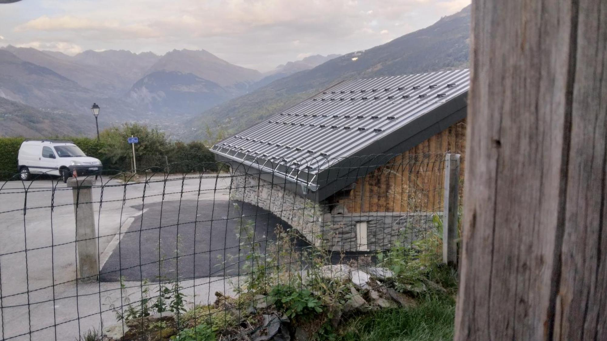 Chalet Balneo Billard La Plagne Savoie Vue Top Εξωτερικό φωτογραφία