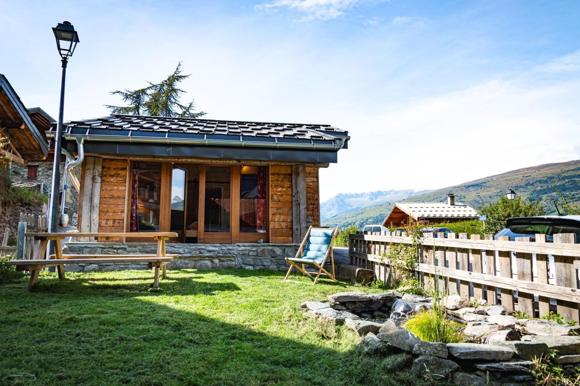 Chalet Balneo Billard La Plagne Savoie Vue Top Εξωτερικό φωτογραφία
