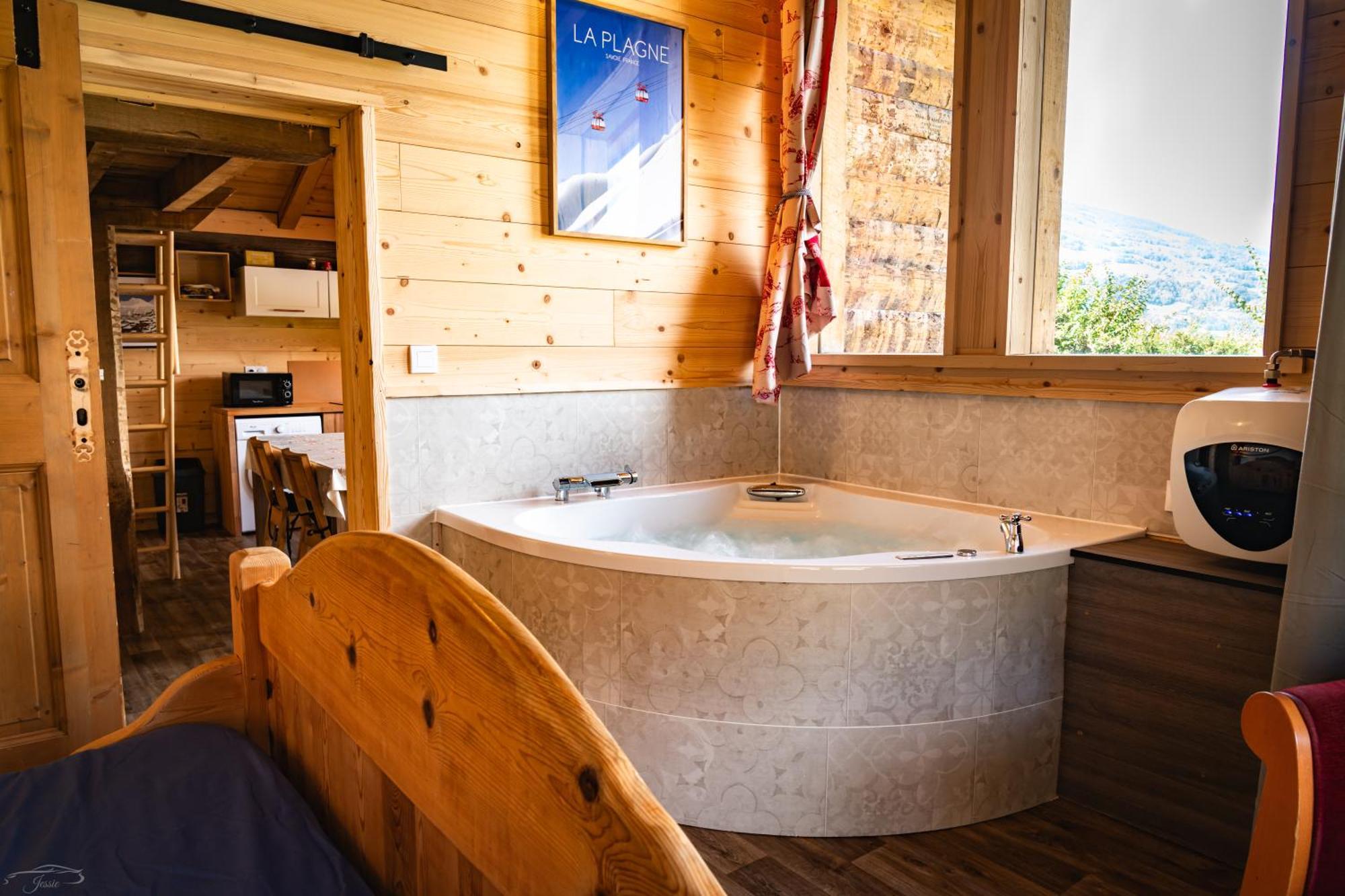 Chalet Balneo Billard La Plagne Savoie Vue Top Εξωτερικό φωτογραφία